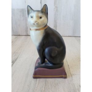 cat statue figurine decor‎ kitten stands